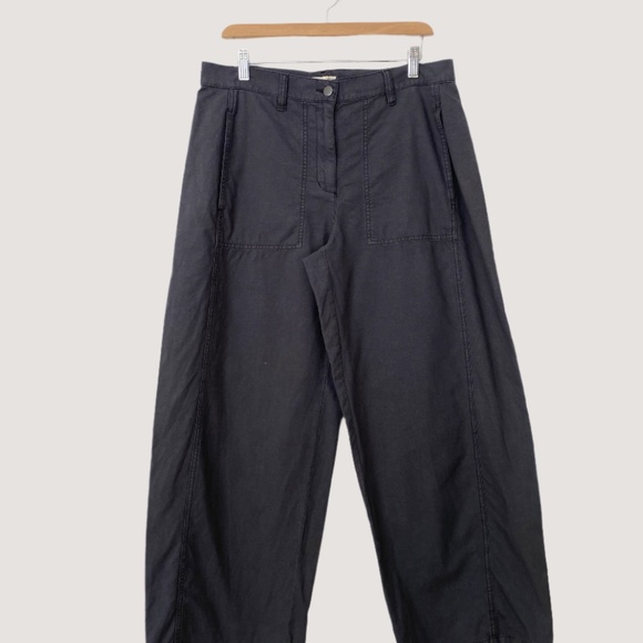 ON HOLD-Eileen fisher hemp blend pants - Picture 2 of 7